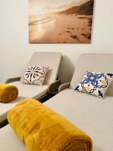 Posezení v ubytování LITELIVING Cozy Suite