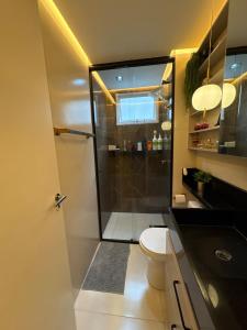 Et badeværelse på Apartamento Aracaju + 7 billeder