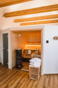 Postel nebo postele na pokoji v ubytování Apartmán Inkognito