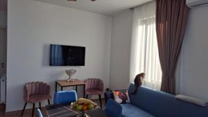 TV a/nebo společenská místnost v ubytování Villa Se