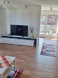 TV a/nebo společenská místnost v ubytování 5-Zimmer Ferienwohnung Welzheimer Wald