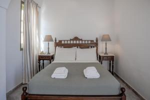 Letto o letti in una camera di Aldea