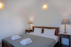Letto o letti in una camera di Aldea