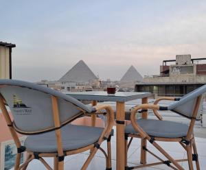 Balkoni atau teres di Pyramids Way Inn