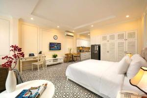Χώρος καθιστικού στο Libra Hotel Residence by Luxe Paradise