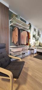 Χώρος καθιστικού στο NEYSES Apartments - Kylltalperle