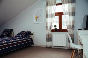 Voodi või voodid majutusasutuse Fresco Hostel toas