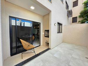 Μια τηλεόραση ή/και κέντρο ψυχαγωγίας στο Apt Centro de Foz Novo - 2 quartos Alto Padrão