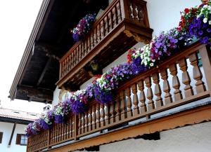 Ein Balkon oder eine Terrasse in der Unterkunft Gästehaus Gritscher