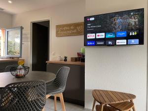 Et tv og/eller underholdning på La Geck'home