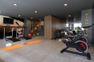 Γυμναστήριο ή/και όργανα γυμναστικής στο Eco España Acogedor Home Estudio Barrio Universitario