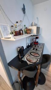 Kuchyň nebo kuchyňský kout v ubytování Apartman Darija