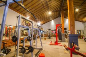 Fitness centrum a/nebo fitness zařízení v ubytování Uma Caming Villa Ubud