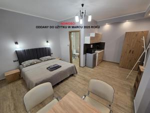 Posteľ alebo postele v izbe v ubytovaní Apartamenty Pokoje DreamZone