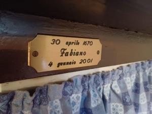 Certifikát, hodnocení, plakát nebo jiný dokument vystavený v ubytování Rustico la Tavernetta