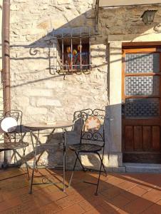 Balkón nebo terasa v ubytování Rustico la Tavernetta