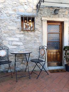 Balkón nebo terasa v ubytování Rustico la Tavernetta
