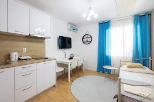 Kuchyň nebo kuchyňský kout v ubytování Guesthouse Rebecca