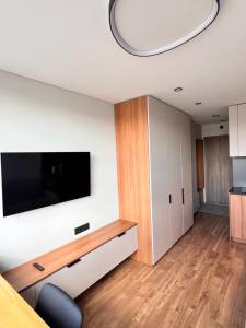 Dapur atau dapur kecil di Žvėryno studija