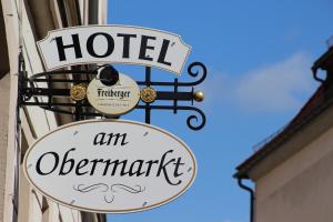 Certifikát, hodnocení, plakát nebo jiný dokument vystavený v ubytování Hotel Am Obermarkt