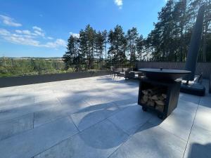 Balkón nebo terasa v ubytování Point de Vue Caleste