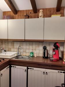 Η κουζίνα ή μικρή κουζίνα στο Grand appartement 6 personnes