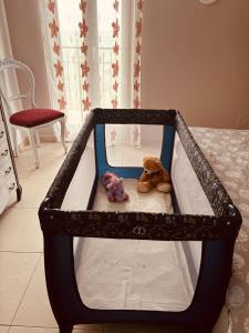 A bed or beds in a room at Massanè Casa Vacanza