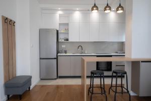 Dapur atau dapur kecil di NOVA Apartmani