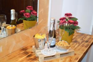 Nápoje v ubytování MIU' Bed and Breakfast