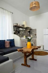 Η κουζίνα ή μικρή κουζίνα στο Guesthouse Evilia