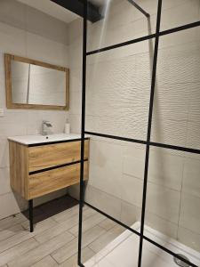 Ένα μπάνιο στο L appartement du Clos Loret - Alençon +8 φωτογραφίες