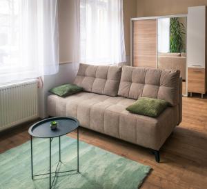 Posezení v ubytování Nagymaros Apartman