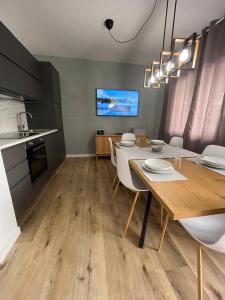 Una cocina o cocineta en Libeccio House