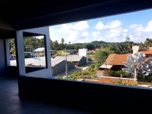 a view from a window of a building at Casa Mar in Passo de Camarajibe