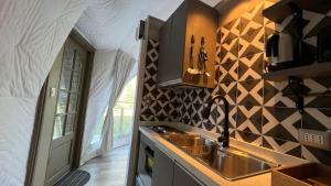 Køkken eller tekøkken på Domo Refugio