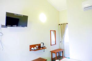 TV a/nebo společenská místnost v ubytování Reheboth Hotel