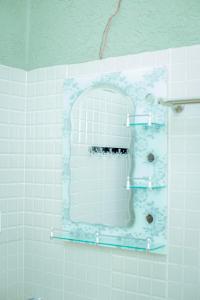 Koupelna v ubytování Pelican Rouge Apartment