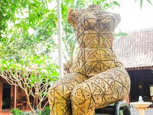 Zahrada ubytování Pendhapa Art Space - PAS Limasan Homestay