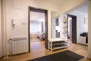 Postel nebo postele na pokoji v ubytování Apartment Max