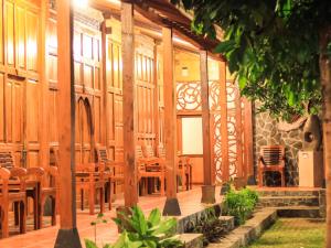 Zahrada ubytování Pendhapa Art Space - PAS Limasan Homestay