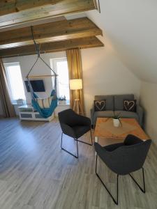 Posezení v ubytování Apartmány Křivoklát