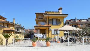 Budova, kde se bed and breakfast nachází