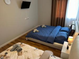 Postel nebo postele na pokoji v ubytování Agnesa Apartament