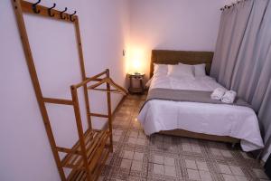 Vuode tai vuoteita majoituspaikassa Habitación privada con WiFi, desayuno y excelente ubicación en Asunción
