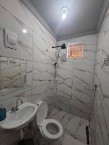 Ένα μπάνιο στο Pousada uberaba