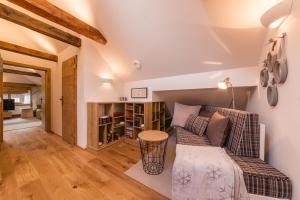 Część wypoczynkowa w obiekcie Luxury Chalet Mallnitz