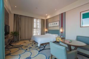 Ruang duduk di 济宁银座佳悦精选酒店