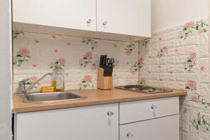 Comfortable 2BR Apt Central & Well Connected廚房或簡易廚房