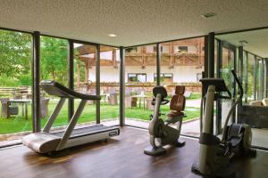 Fitness centrum a/nebo fitness zařízení v ubytování Ganischgerhof Mountain Resort & Spa