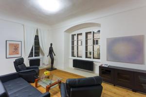 Posezení v ubytování Zámecké apartmány Litomyšl